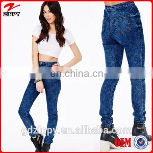 2016 New Woman Jeans Jeggings With Pockets thumbnail-1