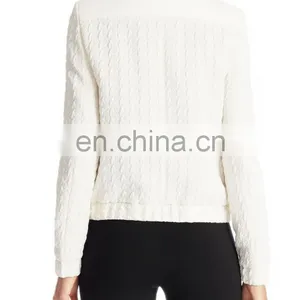 Wool Blend Textured Jacket thumbnail-2