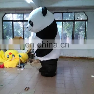 HI CE Customized 3 Meter Panda Inflatable Costumes Walking Mascot thumbnail-2