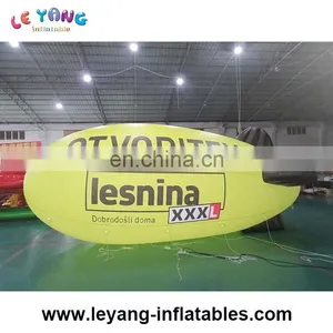Advertising and Attractive Inflatable Blimp Model With Printing With Led Light, Airship thumbnail-1
