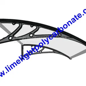 Polycarbonate DIY Awning, DIY Canopy, Polycarbonate Awning, PC Awning, Polycarbonate Canopy, PC Canopy, DIY Kit Canopy thumbnail-5