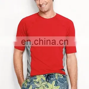 Sublimation Surf Rash Guard Men's Lycra T Shirt thumbnail-2