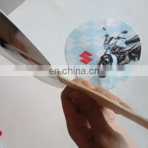 Cmyk Offset Two Both Side Printing Diy Paper Hand Fan thumbnail-6