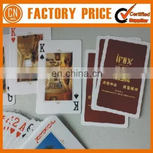 Promotional Logo Printed Customize Playing Card for Promotion and Sale thumbnail-4