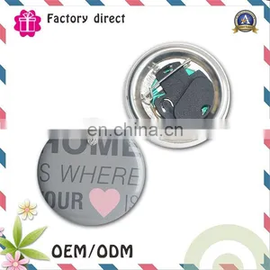 Plastic Safety Pin Led Light Badge Clips 38mm Custom Logo Tin Button Badges From China - High Quality thumbnail-1