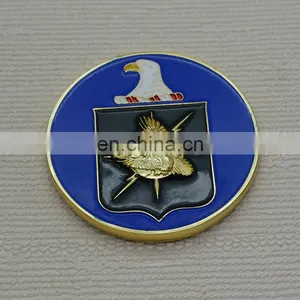 High Quality Metal Gold Replica Coin With Soft Enamel thumbnail-2
