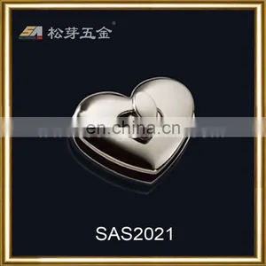 Decotation High Quality Handbag Heart Lock thumbnail-2