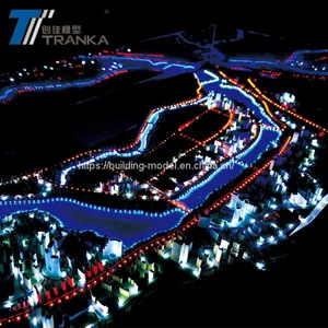 Best Selling Urban Planning Model, City Scale Planning Building thumbnail-1