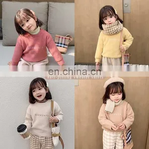 4779/2020 Newest Three Colors Available Plush Hoodie Warm Fashion Pullover Sweater Shirts thumbnail-6