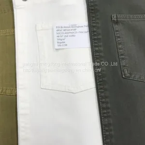 48%Cotton 48%Modal 4%Spandex Bi-Stretch Herringbone Twill Fabric thumbnail-4