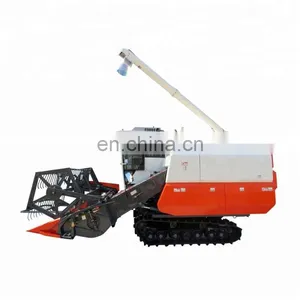 Paddy Rice Wheat Field Used Kubota Rice Combine Harvester Machine thumbnail-5