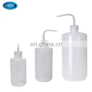 Lab Use Plastic 500ml Graduated Integral Tube Style Squeeze Bottle Wash Bottle thumbnail-2