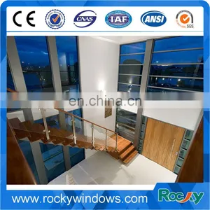 Aluminium Fixed Glass Window/ Window Glass View Window Curtain Wall Skylight thumbnail-3