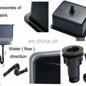 Acid Resistant Laboratory Furniture Larger PP Sink thumbnail-6