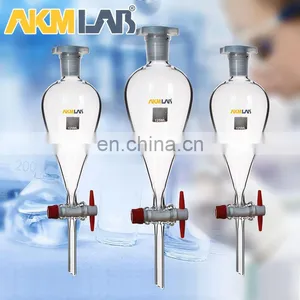 AKM LAB Glass Separatory Funnel With PTFE Stopcock thumbnail-6