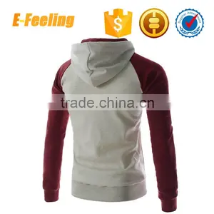 Custom Plain High Quality Mens Sport Hoodies With Your Own Design thumbnail-4