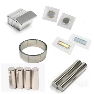 High Performance NdFeB Neodymium Mfgnetic Disk, Ball, Block, Ring, Cylinder, Customized Magnet thumbnail-1