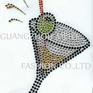 Heat Transfer, Rhinestone Transfer, Hot Fix Motif, Transfer, Custom Motif thumbnail-1
