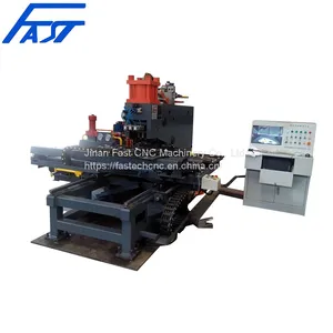 Automatic CNC Hydraulic Press & Marking Punching Press Machine For Joint Plate Metal CJ 103 thumbnail-2