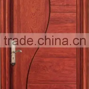 2014 HOT Good Quality Security Wooden Door thumbnail-1