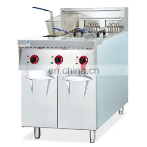 Commercial Stainless Steel Free Standing Electric Deep Fat Fryer With Cabinet thumbnail-4