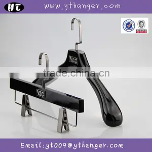 HA6985 Durable Top and Bottom Hanger Wooden Clothes Hanger thumbnail-6