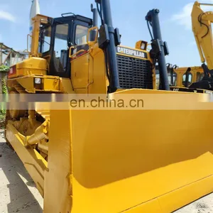 Second Hand Japan CAT Road Construction Machine Caterpillar D9R Crawler Bulldozer in Shanghai China thumbnail-5