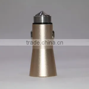 High Quality With Blister Box OEM Customized Car Charger 12V Metal Casing Auto Charger thumbnail-2