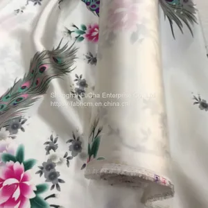 High Quality 40s Digital Poplin Organic Cotton Fabric Printed For Dress thumbnail-2