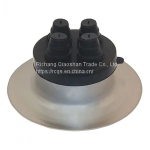 Standard Aluminum Roof Electrical Flashing Boot With C412 Cap thumbnail-1