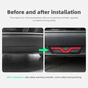 Tesla Model Y Rear Bumper LED Brake Light Turn Signal Light thumbnail-4