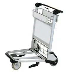 TS-10 Airport Baggage Passenger Aluminium Airport Luggage Trolley thumbnail-1