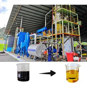 High Recover Rate Waste Oil/crude Oil/pyrolysis Oil to Diesel Distillation Machine for Business thumbnail-1
