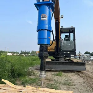 High Efficiency Compact in Size 70-310Bar Oil Pressure Excavator Hydraulic Earth Drill Auger thumbnail-5