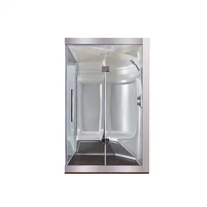 OEM Best Seller Acrylic Sauna Room Reliable Portable Wet Steam Room thumbnail-1