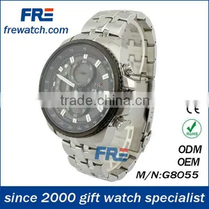 2014 Cheap Fashion Watch Men Watches Stainless Steel Watch thumbnail-1