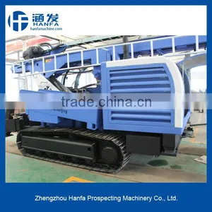 High-praised Rig!Durable!Easy to Operate!hydraulic System! HF300Y Crawler Type Civil Engineering Drilling Rig thumbnail-2