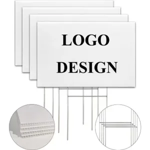 Outdoor Durable PP Hollow Plastic Board – Blank Corflute Sheet for Yard Signs thumbnail-4