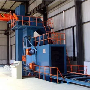 Roller Passing Shot Blasting Cleaning Machine, Radiator Shot Blasting Machine, Steel Pipe Inner and Outer Wall Rust Removal Machine thumbnail-3