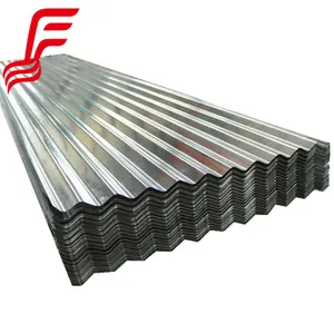 Hot Sale Galvanized Sheet Metal Roofing Price Corrugated Steel Sheet Zinc Roofing Sheet BWG 34 G550 thumbnail-4