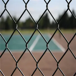 Wholesale High Security Chain Link Fence With Barbed Wire Top thumbnail-1