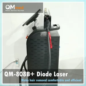 QM-808B+ Triple Wavelength 755nm 808nm 1064nm Diode Laser Hair Removal Machine for Salon thumbnail-1