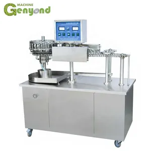 Small Ice Pop Lolly Popsicle Soft Tube Filling Sealing Machine for Sale thumbnail-1