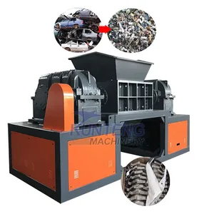 Autofeed Car Shell Seat Engine Block Iron Scrap Crusher Machine Scrap Car Shredder Car Crusher EPC thumbnail-1
