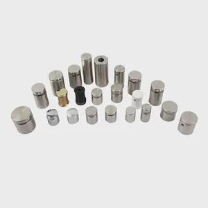SS304 Sign Standoff for Staircase Balustrade Glass Panel Mounting 25mm Diameter Satin Finish Easy Installation thumbnail-1