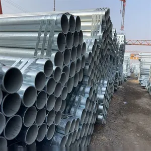 Galvanized Seamless Steel Pipe Anti-Rust Hot Dipped Galvanized Seamless Tube for Water Drainage Project thumbnail-4