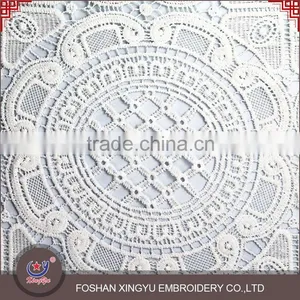 Unique and Fashional Style Micro Fiber Polyester Cheap Bridal Water Soluble Lace Fabric thumbnail-2