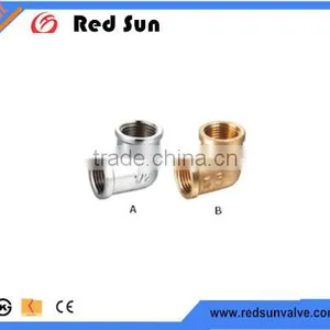 HR7090 Factory Manufacture Forged Brass Water Ppr/pvc Pipe Elbow Plumbing Fittings thumbnail-1