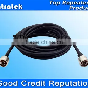 Communication Cables 10meters With 2 N-female Connectors 5D Jumper Cable for Mobile Signal Repeater Use thumbnail-1