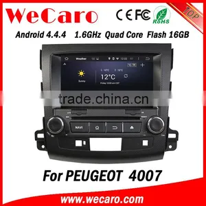Wecaro WC-MO8063 Car Dvd Player for Peugeot 4007 Radio Android 4.4 3G Wifi Playstore thumbnail-3